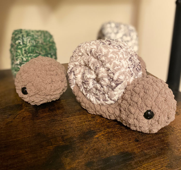 Snail Buddies - Crochet Snails