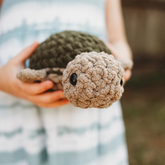 Oscar - Crochet Turtle